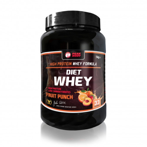 DIET PROTEIN POWDER – WHEY FRUIT PUNCH (2LB) 1KG